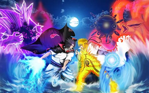 Awesome Cool Naruto and Sasuke Wallpapers .